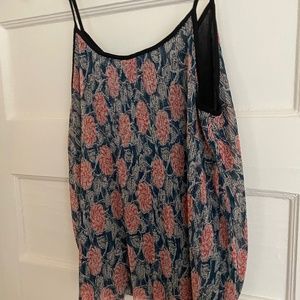 MAEVE by Anthropologie Sleeveless Chiffon Blouse